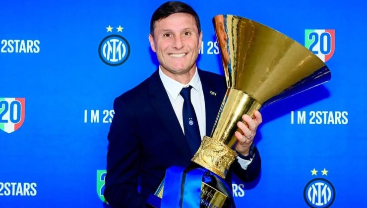 Javier Zanetti Foto profilo Instagram, Internews1908.it