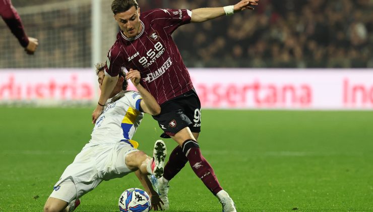 Salernitana Frosinone, Foto Lapresse, internews1908.it